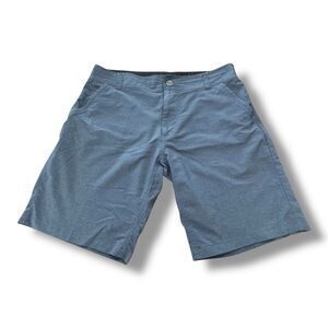KUHL Shift Amphibia 5129 Hiking Outdoor Gray Blue Shorts Quick Dry Men’s Sz 36
